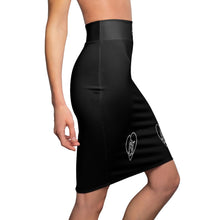 Load image into Gallery viewer, Black &amp; White Pencil Skirt
