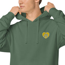 Load image into Gallery viewer, LV$ Green pigment-dyed hoodie
